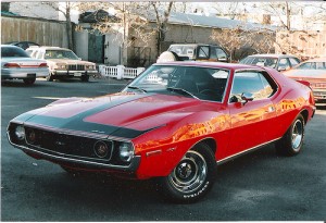 AMC Javelin 1972 red