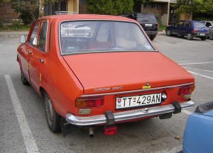 Dacia 1300 Renault 12 license