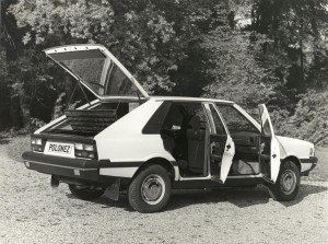 FSO Polonez 1980 doors open Scan10170