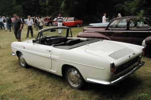 Renault Floride white open cabrio