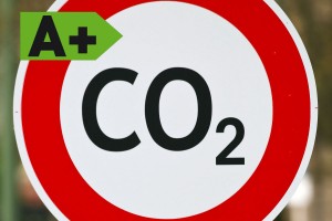 Waarschuwingsbord CO2