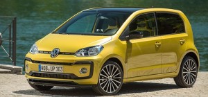 VW Up! 2017 geel