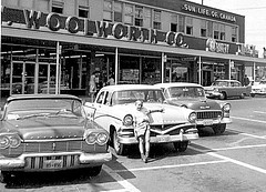 Woolworth shop Montreal 1957