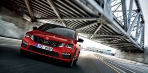 Octavia RS 245 front red