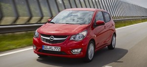 Opel Karl - rood - voor
