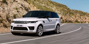 Range Rover hybride plug-in white