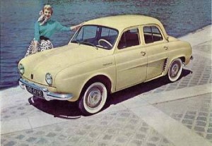 Renault Dauphine 1958 - publ. shot