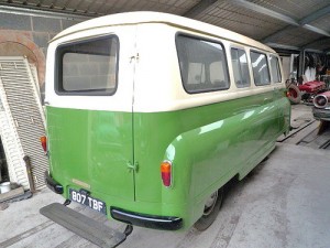 Morris J2 minibus renovated