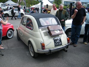 Fiat 500 - 5 - Cabriotop with luggage
